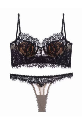 PARIS EYELASH LACE BLACK FRENCH G