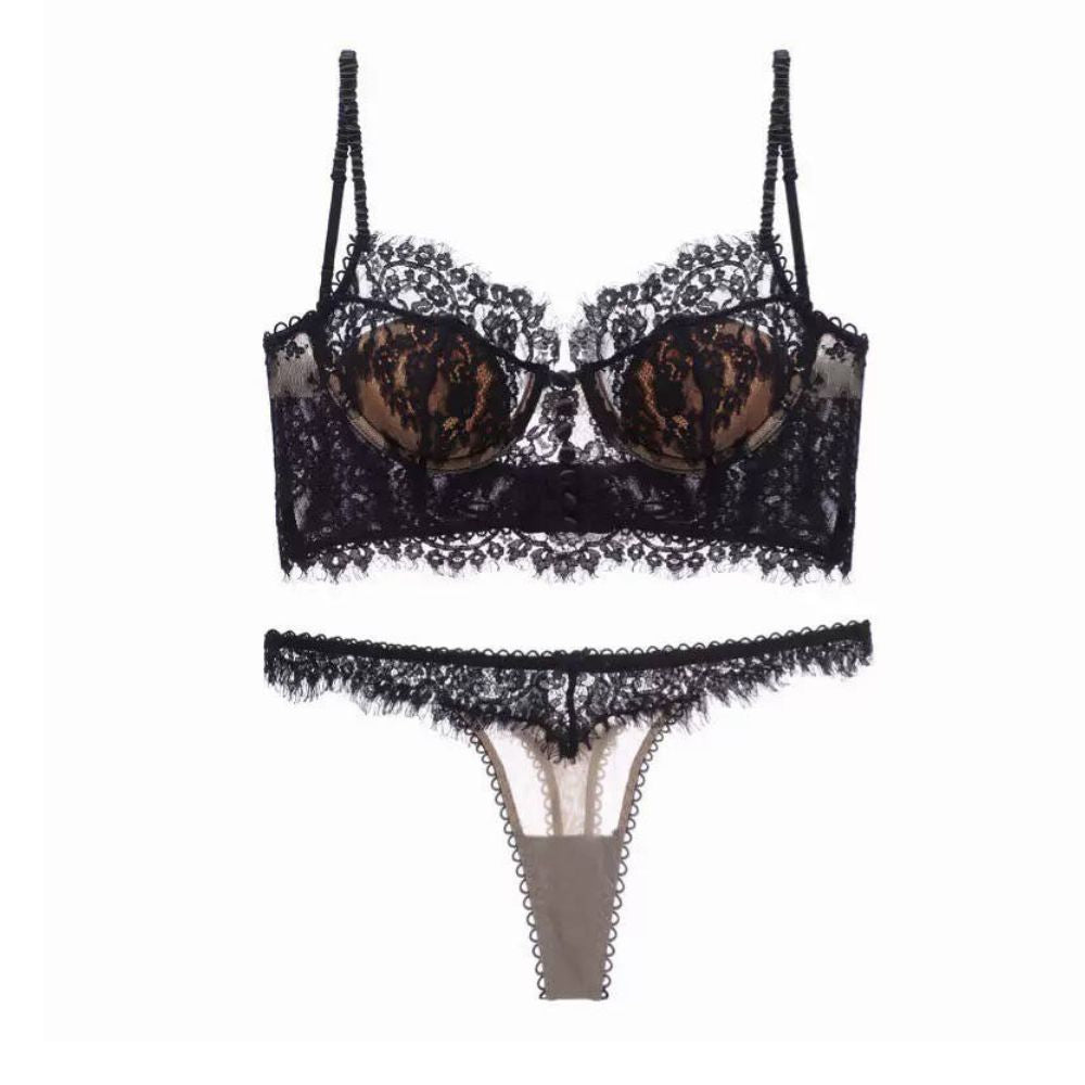 PARIS EYELASH LACE BLACK FRENCH G