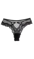 SWEETHEART BLACK SOFT LACE FRENCH G