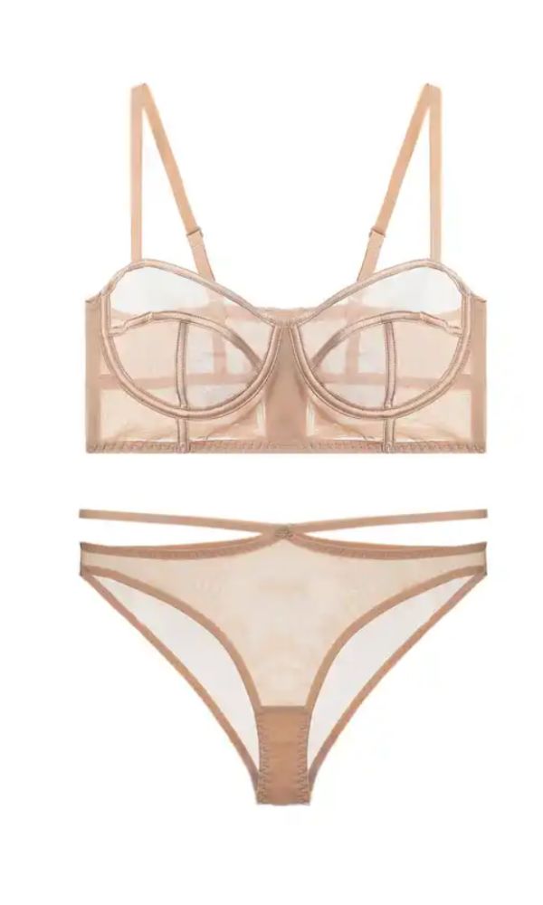 FRENCH NUDE LINGERIE SET - SOLD OUT