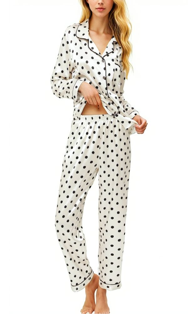 LULU BAMBOO DOT PJ SET